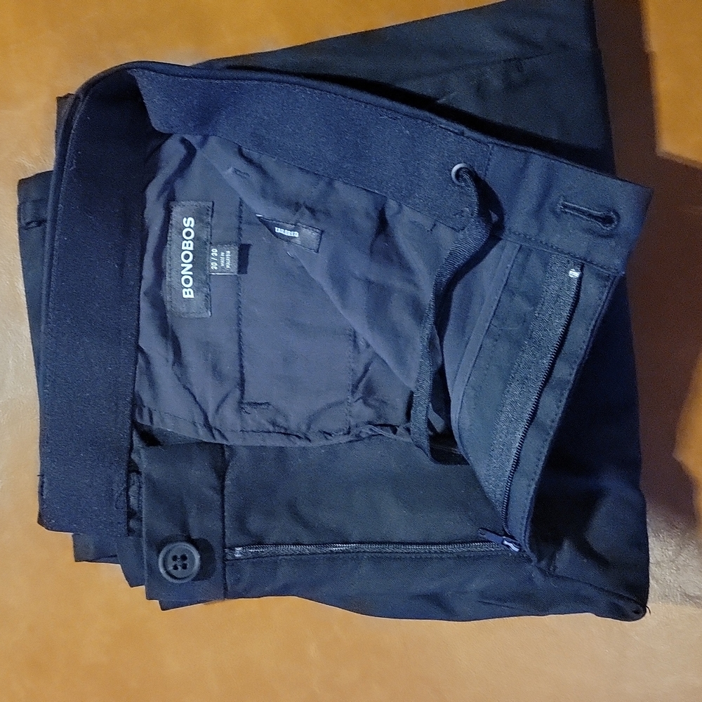 Black Bonobos Stretch Chino Pants